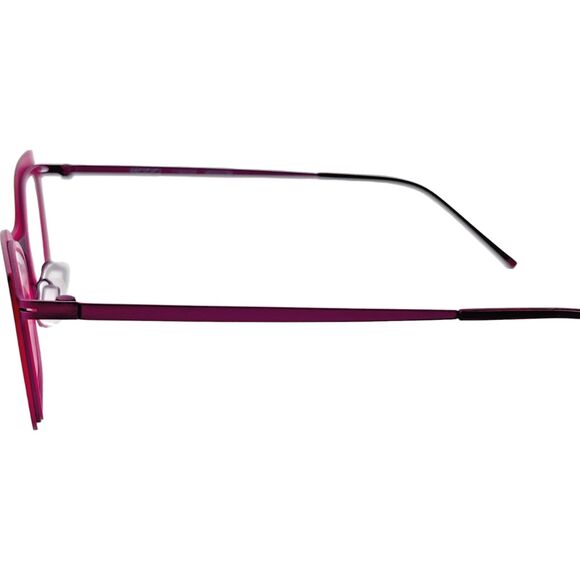 MODO 4160 Womens Titanium Metal Eyeglass Frame BURG Burgundy 51-19